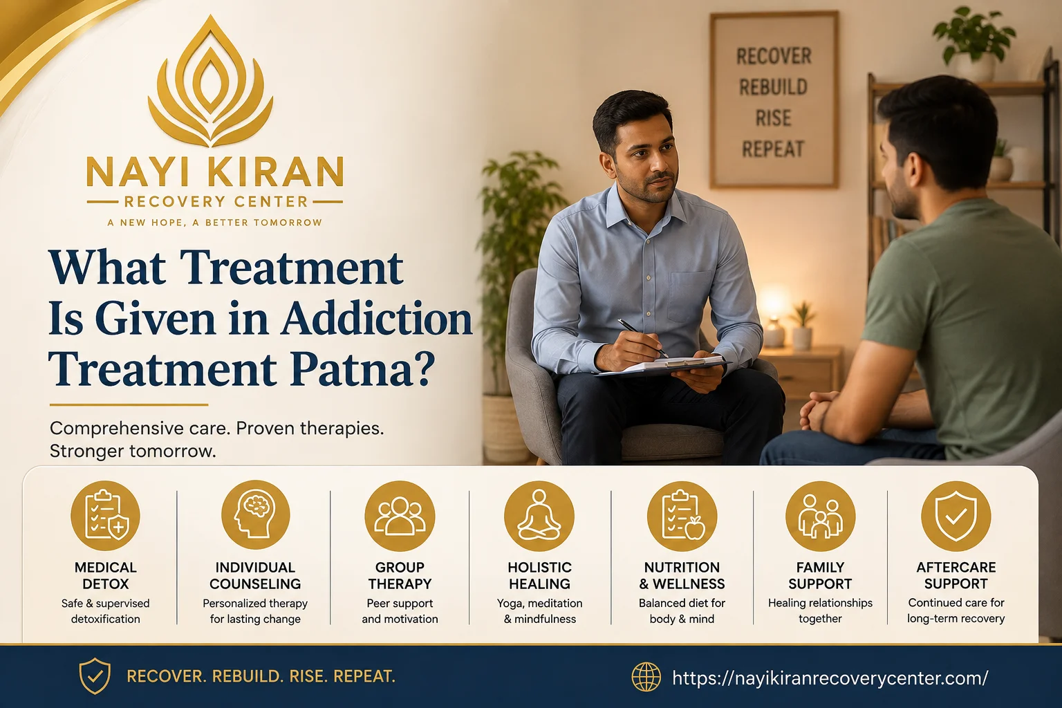 Addiction treatment Patna recovery support